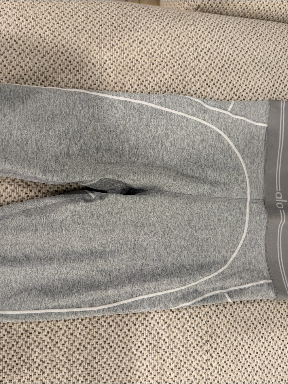 Alo Heather Gray Athletic Leggings